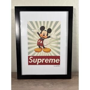 Fairchild Paris Supreme X Louis‎ Vuiton Mickey Mouse Numbered Print 63/150